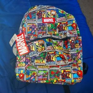 Super hero themed classic back to school backpack
